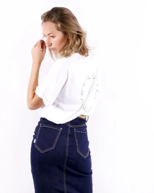 La Piscine Paris T-Shirt floqué au dos Stella McCartney*Femme T-Shirts