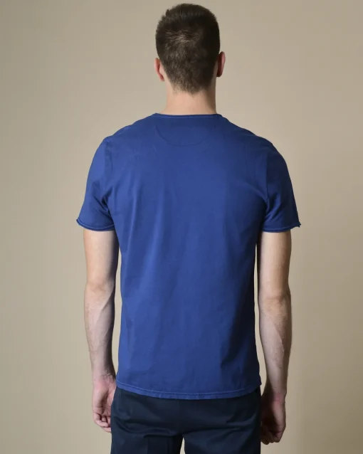 La Piscine Paris T-shirt à col tunisien Woolgroup*Homme T-Shirts