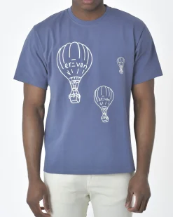 La Piscine Paris T-Shirt motif mongolfiere Erevan*Homme T-Shirts