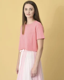 La Piscine Paris T-shirt en coton à cristaux Jijil*Femme T-Shirts