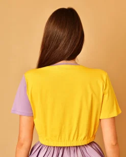 La Piscine Paris T-shirt en coton à imprimé vintage Béatrice B*Femme T-Shirts