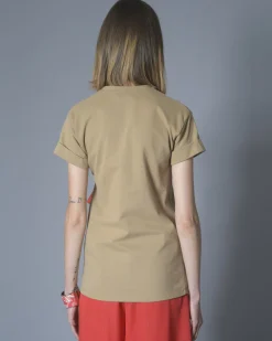 La Piscine Paris T-shirt en coton à noeud Elisabetta Franchi*Femme T-Shirts
