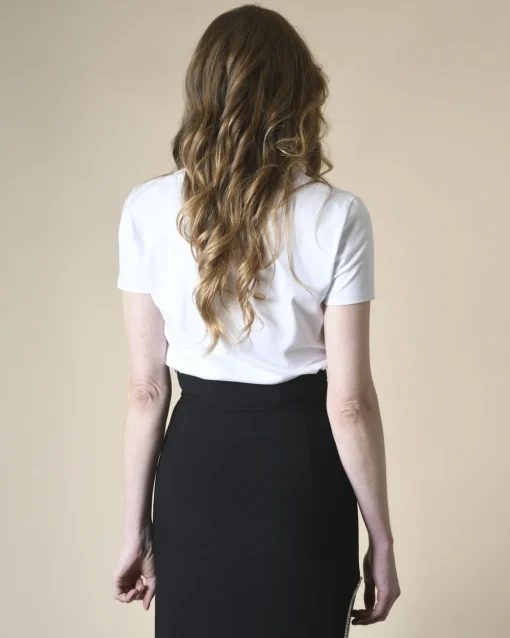 La Piscine Paris T-shirt en coton à ornement Elisabetta Franchi*Femme T-Shirts