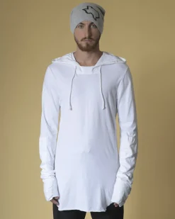 La Piscine Paris T-shirt en coton à capuche Lost & Found*Homme T-Shirts