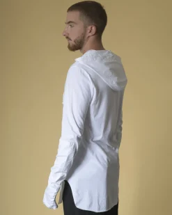 La Piscine Paris T-shirt en coton à capuche Lost & Found*Homme T-Shirts
