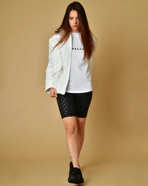 La Piscine Paris T-shirt en coton à logo Malloni*Femme T-Shirts