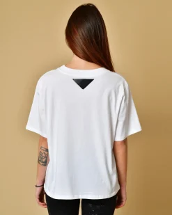 La Piscine Paris T-shirt en coton à logo Malloni*Femme T-Shirts