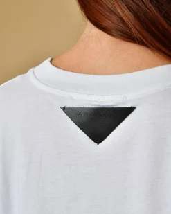 La Piscine Paris T-shirt en coton à logo Malloni*Femme T-Shirts