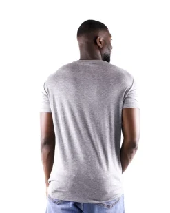 La Piscine Paris T-shirt en coton chiné à broderie fantaisie L'Edition*Homme T-Shirts