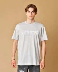 La Piscine Paris T-shirt en coton à imprimé John Richmond*Homme T-Shirts