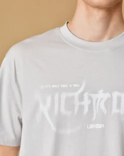 La Piscine Paris T-shirt en coton à imprimé John Richmond*Homme T-Shirts