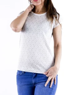 La Piscine Paris T-shirt en coton à logo Maison Margiela*Femme T-Shirts
