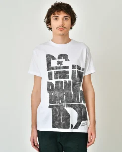 La Piscine Paris T-shirt en coton imprimé noir Ixos*Homme T-Shirts