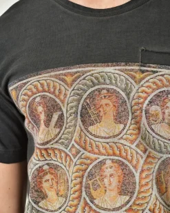 La Piscine Paris T-shirt en coton imprimé Renaissance Gabriele Pasini*Homme T-Shirts