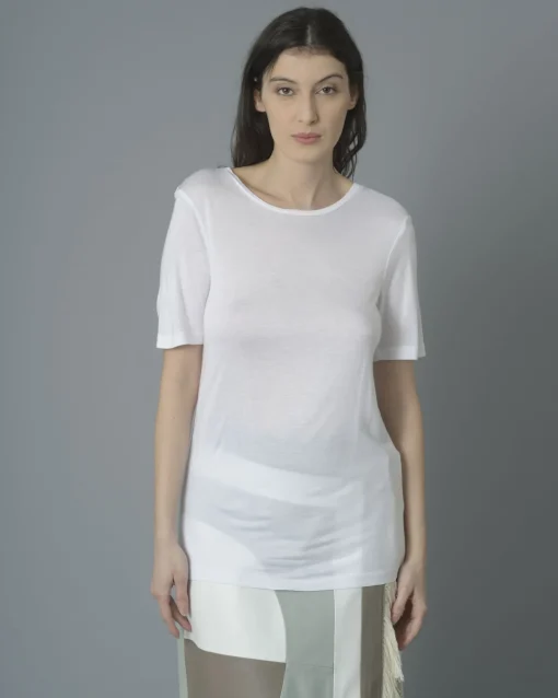 La Piscine Paris T-shirt en jersey à col rond One & Other*Femme T-Shirts