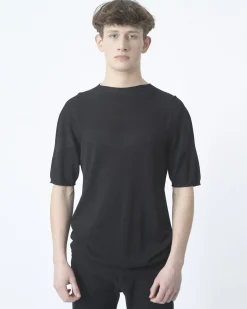 La Piscine Paris T-shirt en jersey à finitions motif ajouré Daniele Fiesoli*Homme T-Shirts