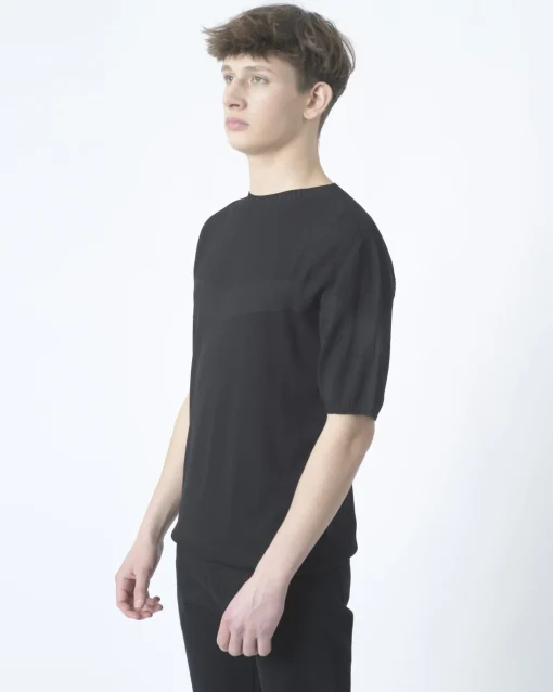 La Piscine Paris T-shirt en jersey à finitions motif ajouré Daniele Fiesoli*Homme T-Shirts