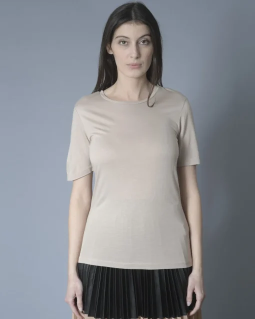 La Piscine Paris T-shirt en jersey col rond One & Other*Femme T-Shirts
