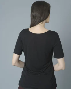 La Piscine Paris T-shirt en jersey fluide à col rond One & Other*Femme T-Shirts