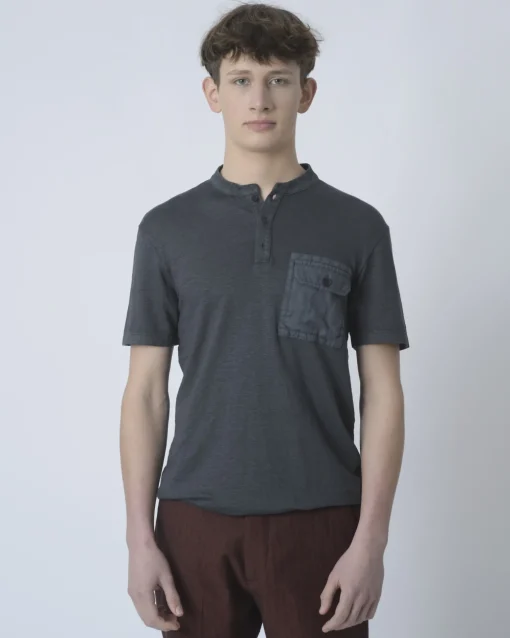 La Piscine Paris T-shirt en lin Daniele Fiesoli*Homme T-Shirts