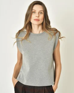 La Piscine Paris T-shirt sans manches à épaulettes Edward Achour*Femme T-Shirts