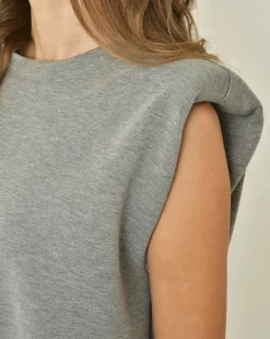 La Piscine Paris T-shirt sans manches à épaulettes Edward Achour*Femme T-Shirts