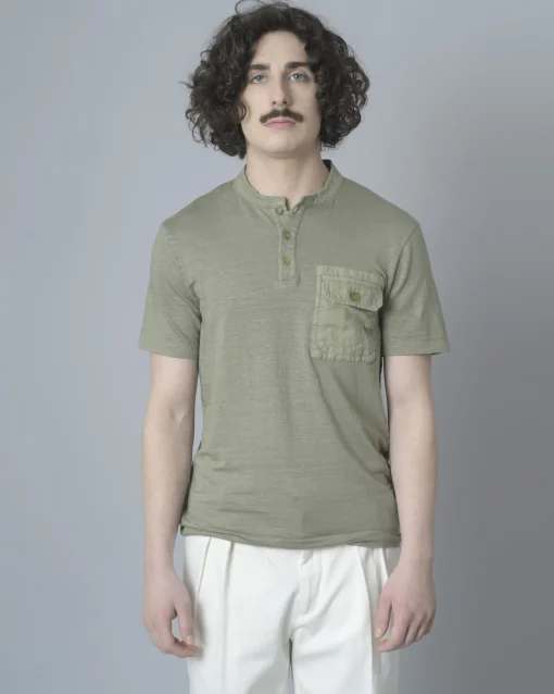 La Piscine Paris T-shirt en lin Daniele Fiesoli*Homme T-Shirts