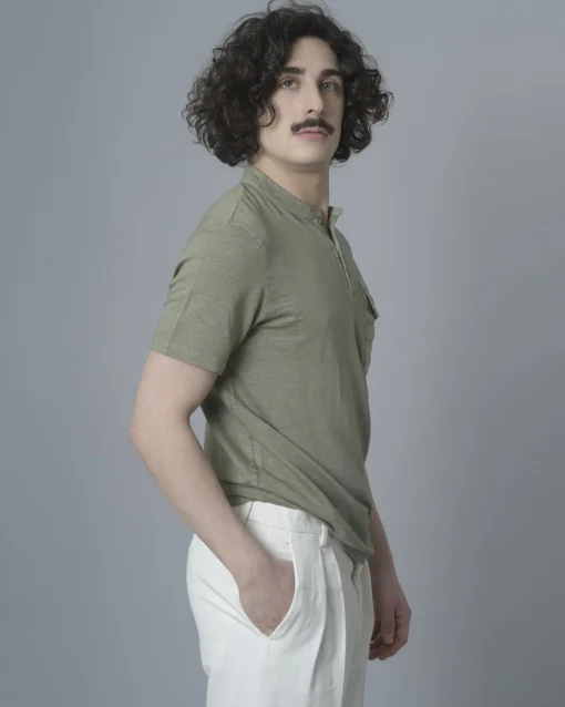 La Piscine Paris T-shirt en lin Daniele Fiesoli*Homme T-Shirts