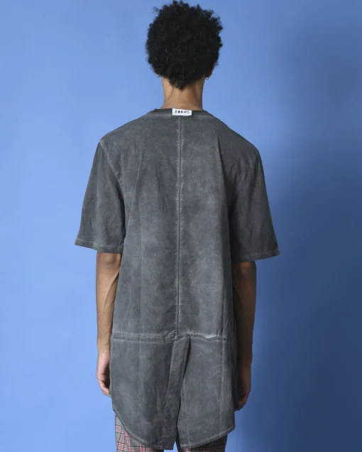 La Piscine Paris T-shirt long en coton Lost & Found*Homme T-Shirts
