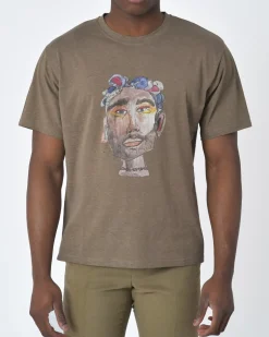 La Piscine Paris T-Shirt motif tete Erevan*Homme T-Shirts