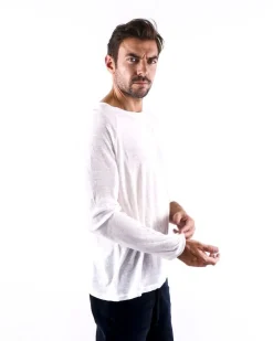 La Piscine Paris T-shirt oversize en coton chiné Isabel Benenato*Homme T-Shirts