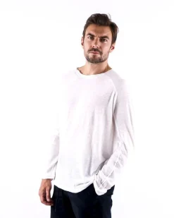 La Piscine Paris T-shirt oversize en coton chiné Isabel Benenato*Homme T-Shirts