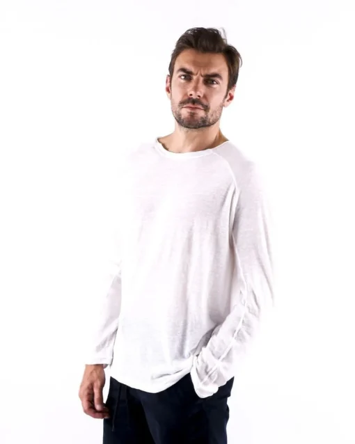 La Piscine Paris T-shirt oversize en coton chiné Isabel Benenato*Homme T-Shirts