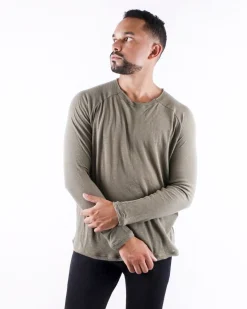 La Piscine Paris T-shirt oversize en coton chiné Isabel Benenato*Homme T-Shirts
