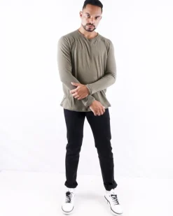 La Piscine Paris T-shirt oversize en coton chiné Isabel Benenato*Homme T-Shirts