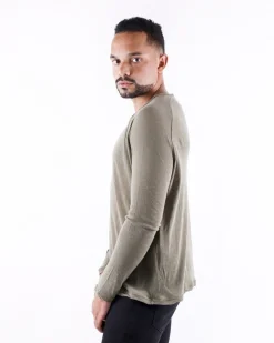 La Piscine Paris T-shirt oversize en coton chiné Isabel Benenato*Homme T-Shirts