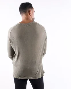 La Piscine Paris T-shirt oversize en coton chiné Isabel Benenato*Homme T-Shirts