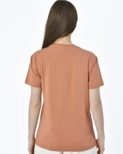 La Piscine Paris T-Shirt saumon foncé My T*Femme T-Shirts