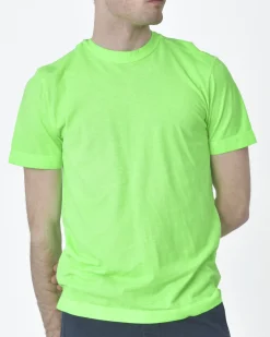 La Piscine Paris T-shirt fluo Woolgroup*Homme T-Shirts