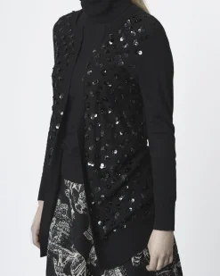 La Piscine Paris Twin set à broderie e Edward Achour*Femme Pulls & Cardigans