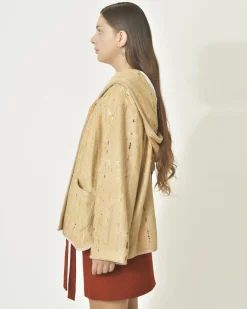 La Piscine Paris Veste à Capuche et Maille Côtelée Forte Forte*Femme Blousons & Vestes