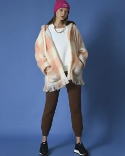 La Piscine Paris Veste à carreaux en laine AVN*Femme Blousons & Vestes