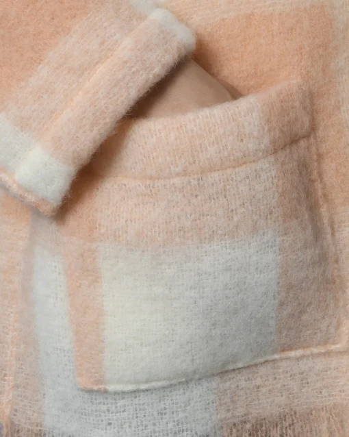 La Piscine Paris Veste à carreaux en laine AVN*Femme Blousons & Vestes