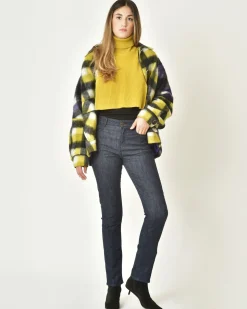 La Piscine Paris Veste à carreaux multicolore Mouche*Femme Blousons & Vestes