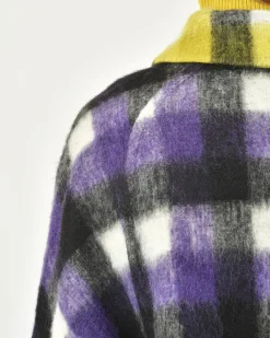 La Piscine Paris Veste à carreaux multicolore Mouche*Femme Blousons & Vestes