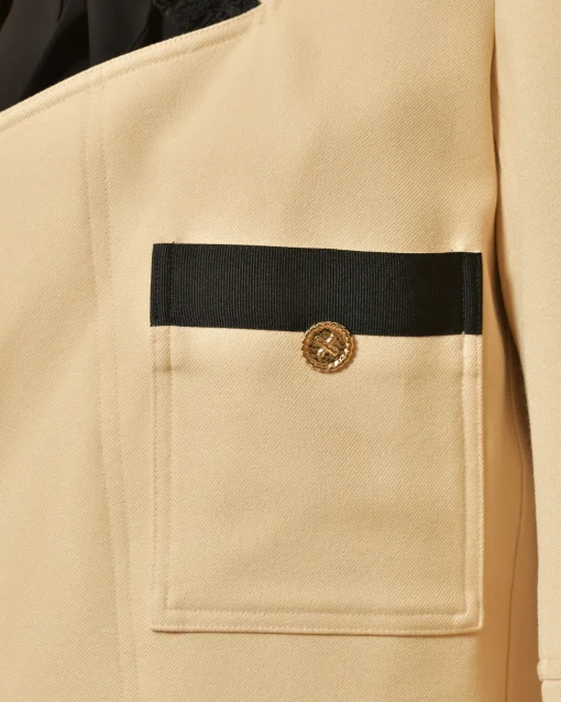 La Piscine Paris Veste à col asymétrique Edward Achour*Femme Blousons & Vestes