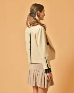 La Piscine Paris Veste à col asymétrique Edward Achour*Femme Blousons & Vestes
