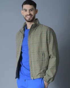 La Piscine Paris Veste à motif pieds-de-poule Palto*Homme Blousons & Vestes