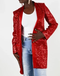 La Piscine Paris Veste à sequins Space Simona Corsellini*Femme Blousons & Vestes