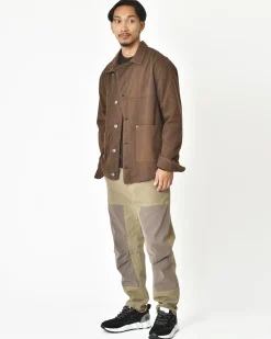 La Piscine Paris Veste asymétrique en coton et laine vierge mélangé Ixos*Homme Blousons & Vestes